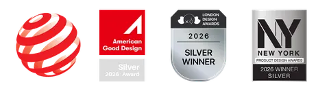 Ways Out award recognition badges.