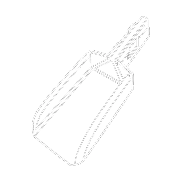 Ways Out folded into shovel form.